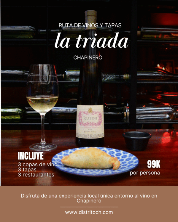 La Triada - Tour y cata de Vinos y Tapas en Chapinero